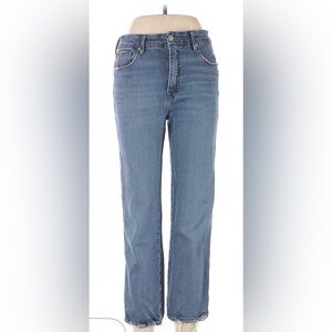 Good American Light Blue Straight Leg Jeans